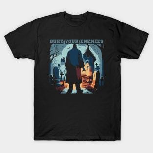 Bury Your Enemies // Riot Girl Scary Night T-Shirt